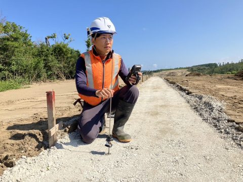 2024年度新入社員ブログ【土木課現場監督 水野】