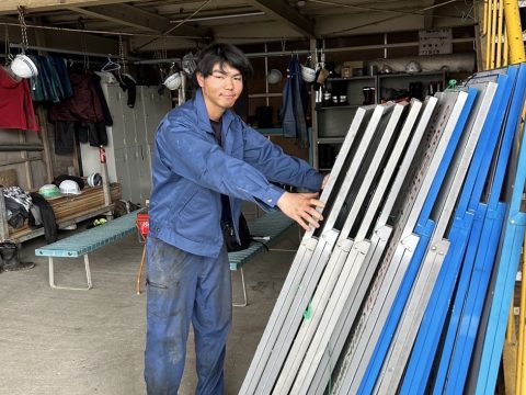 リフレッシュ【2024年新入社員 技能員 安井】