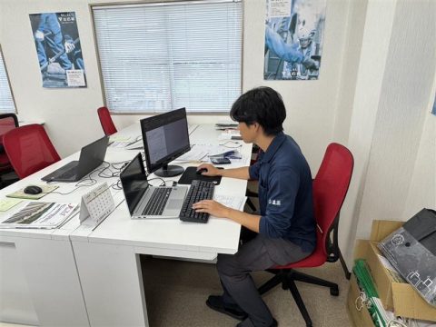 一歩前進【2024年新入社員ブログ 土木課 水野】