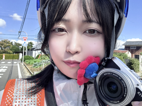 現場で撮影♪【2024年新入社員 総務部 桐山】