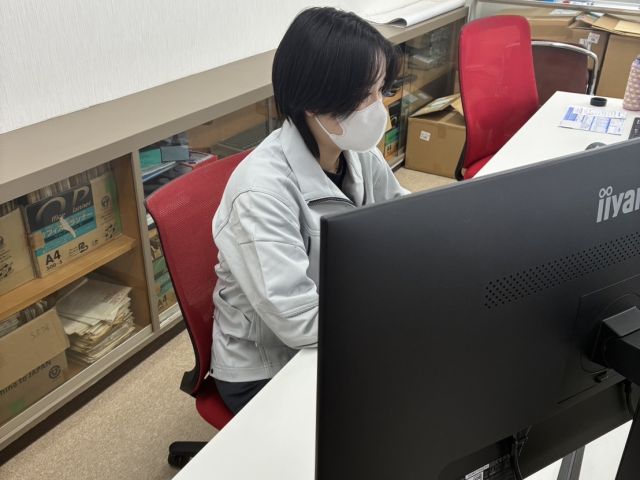 本格的な業務【2026年新入社員　辻】